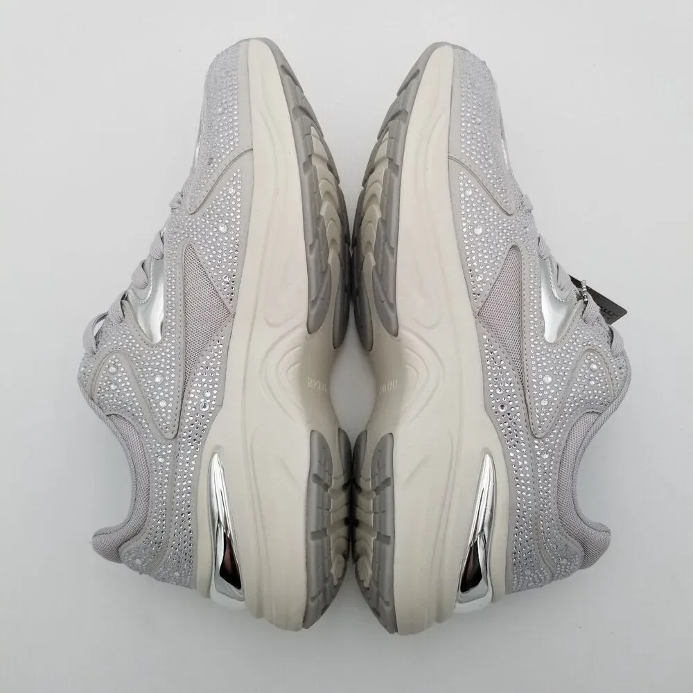NWOB Skechers Street Hazel - Dazzle N Dash Sneaker Light Grey Women's Size 11